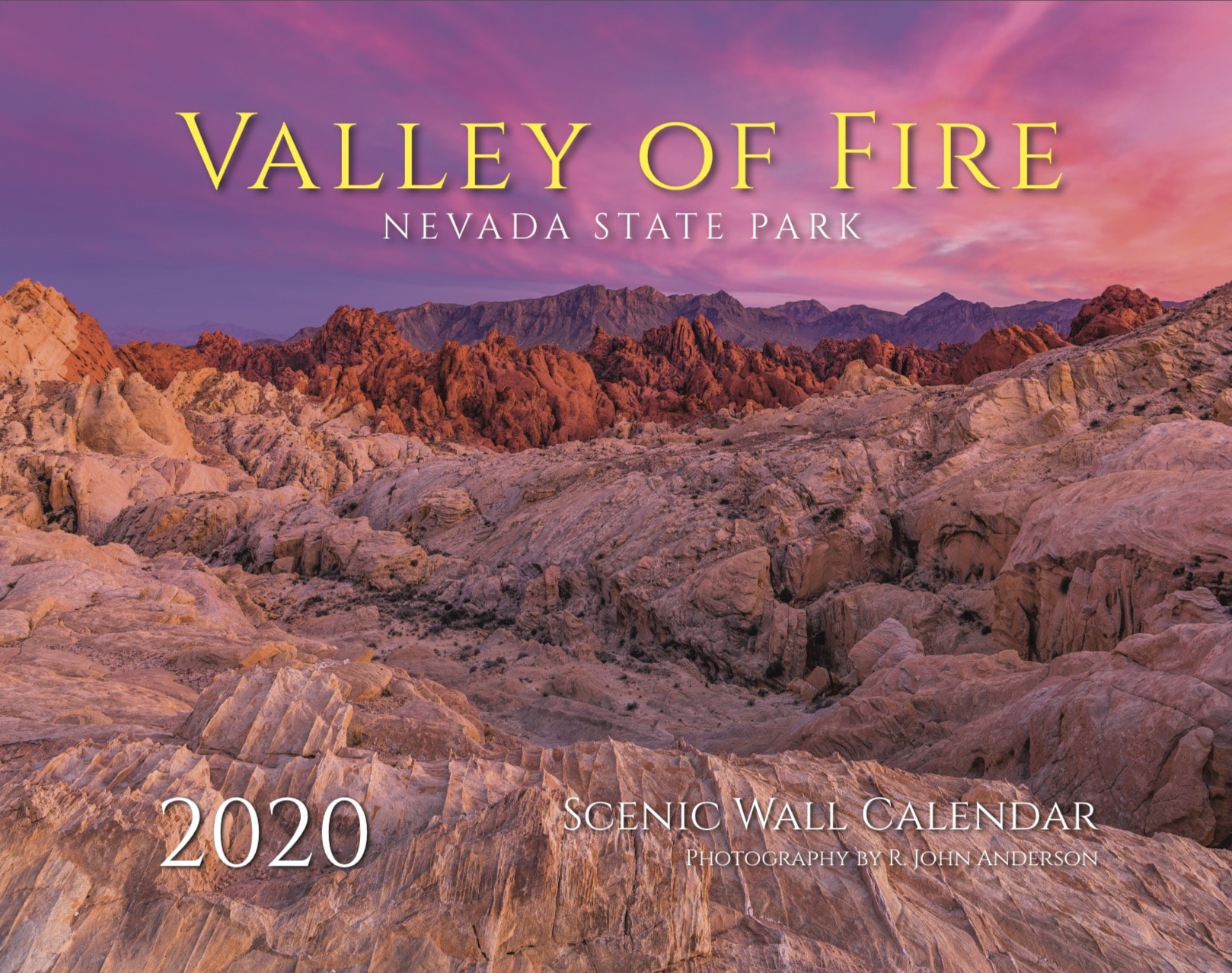 2020 Valley of Fire Calendar